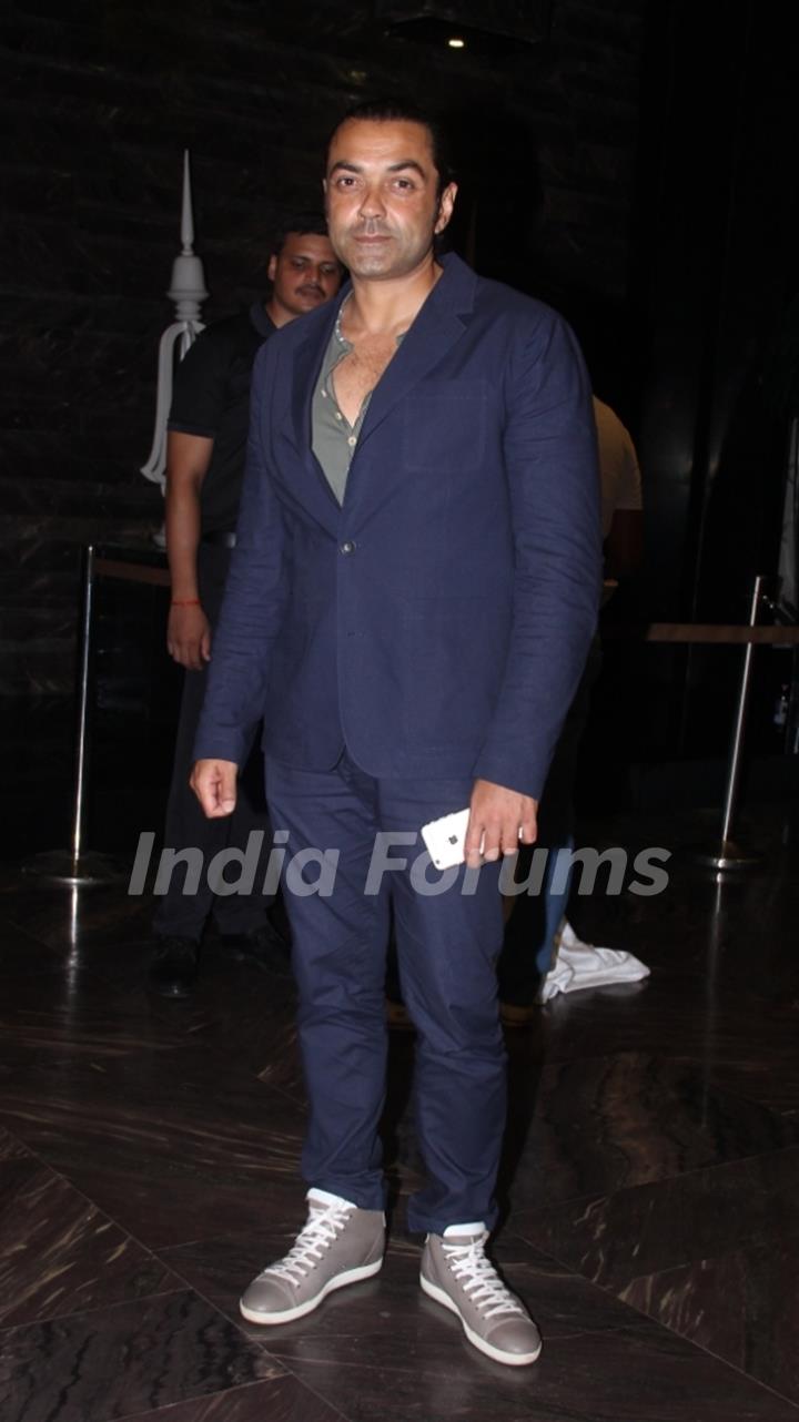 Bobby Deol Grace the Wedding Reception of Preity Zinta & Gene Goodenough