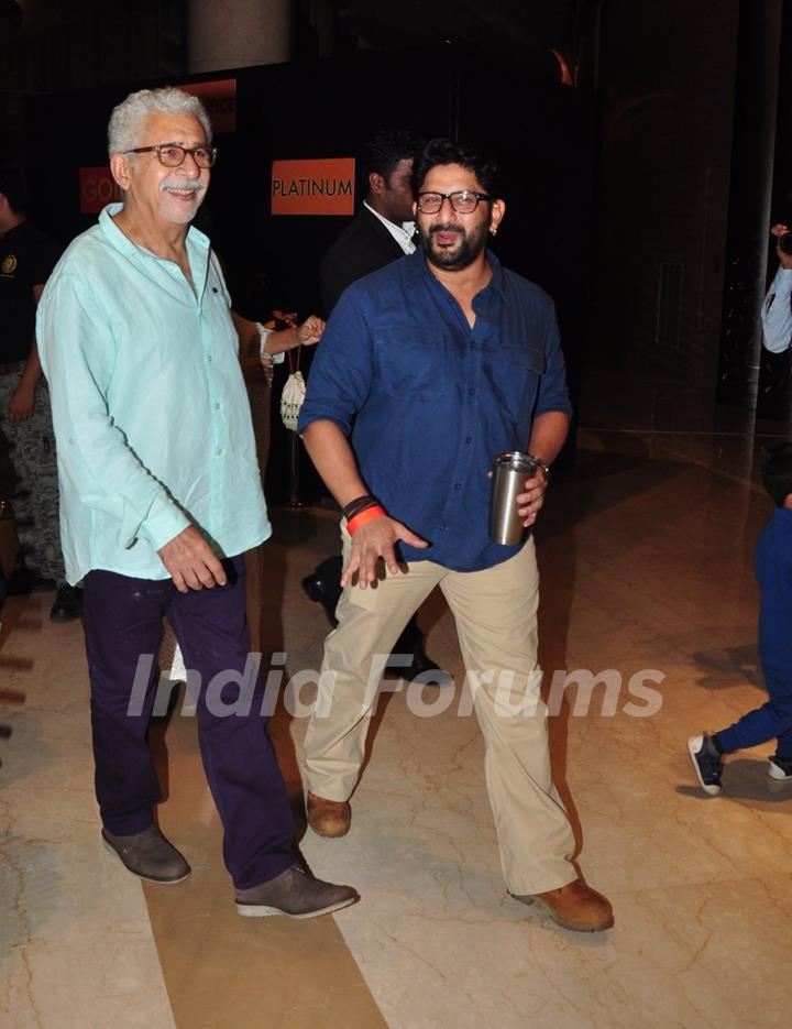 Arshad Warsi and Naseeruddin Shah Grace the 'Ghanta Awards'