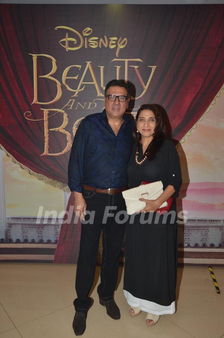 Boman Irani at Special Screening of 'Beauty and the Beast'