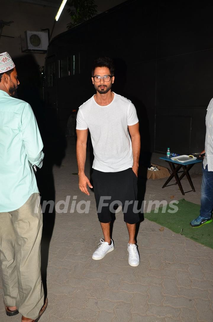 Shahid Kapoor Snapped