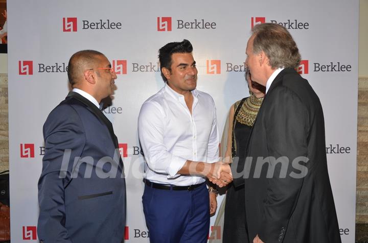 Arbaaz Khan at Berklee school concert