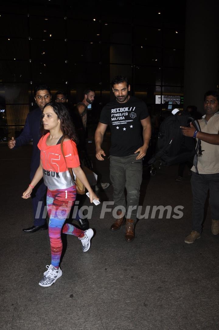 Airport Spotting: John Abraham