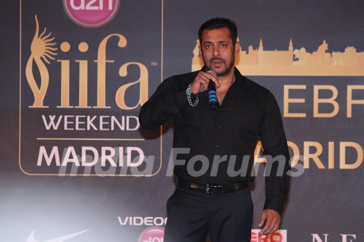 Salman Khan at IIFA 2016 Press Conference