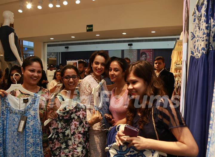 Kangana Ranaut at the Launch of VERO MODA Store