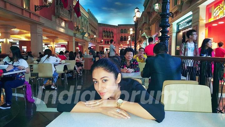 Anjali Pandey in Macau