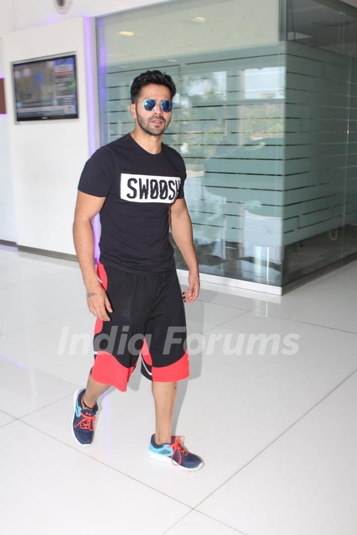 Varun Dhawan at Sajid Nadiadwala's Office!