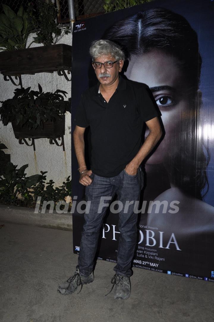 Sriram Raghavan at Special Screening of 'Phobia'