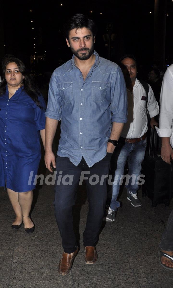 Fawad Khan Snapped at Airport