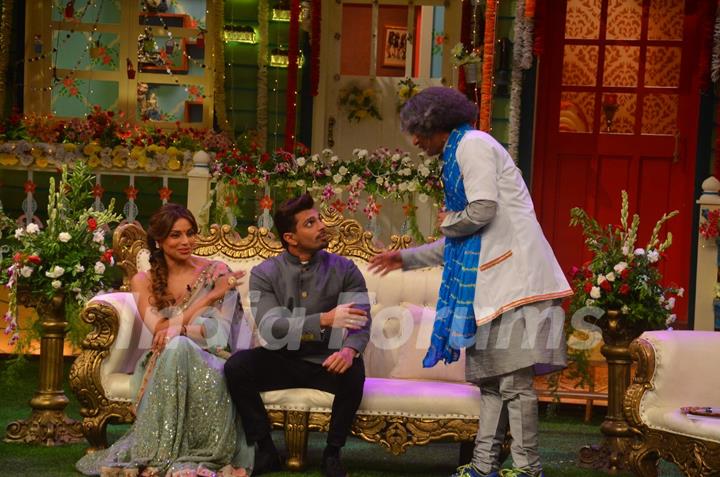 Karan-Bipasha Have a Blast on the sets of 'The Kapil Sharma Show'