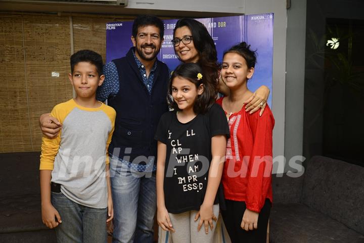 Kabir Khan and Mini Mathur at Special Screening of 'Dhanak'