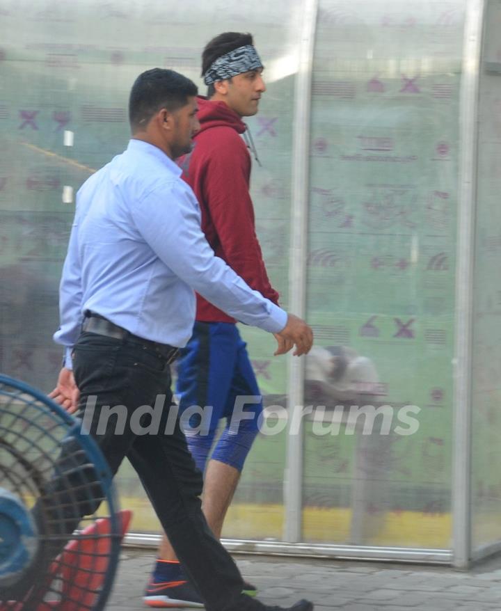 Ranbir Kapoor Snapped Post Soccer Match