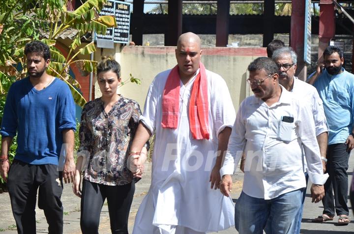 Celebs at Vikas Mohan's Funeral