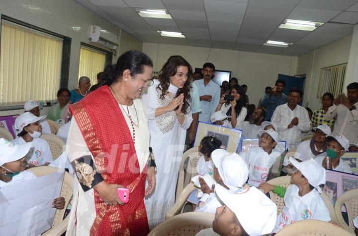 Juhi Chawla at 'No Tobacco Day' Event Organised by Pawan Hans Ltd.