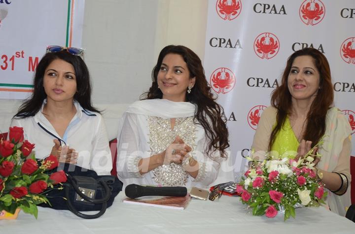 Juhi Chawla at 'No Tobacco Day' Event Organised by Pawan Hans Ltd.