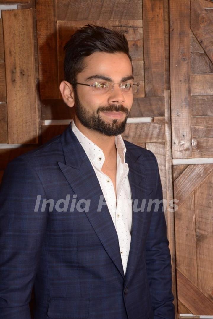 Virat Kohli in Mayyur Girotra for a Book Launch in Delhi