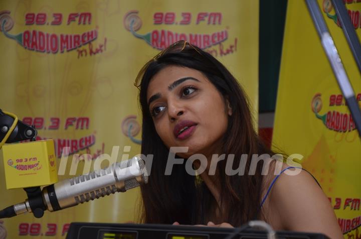 Radhika Apte goes live at Radio Mirchi for Promotions of 'Phobia'