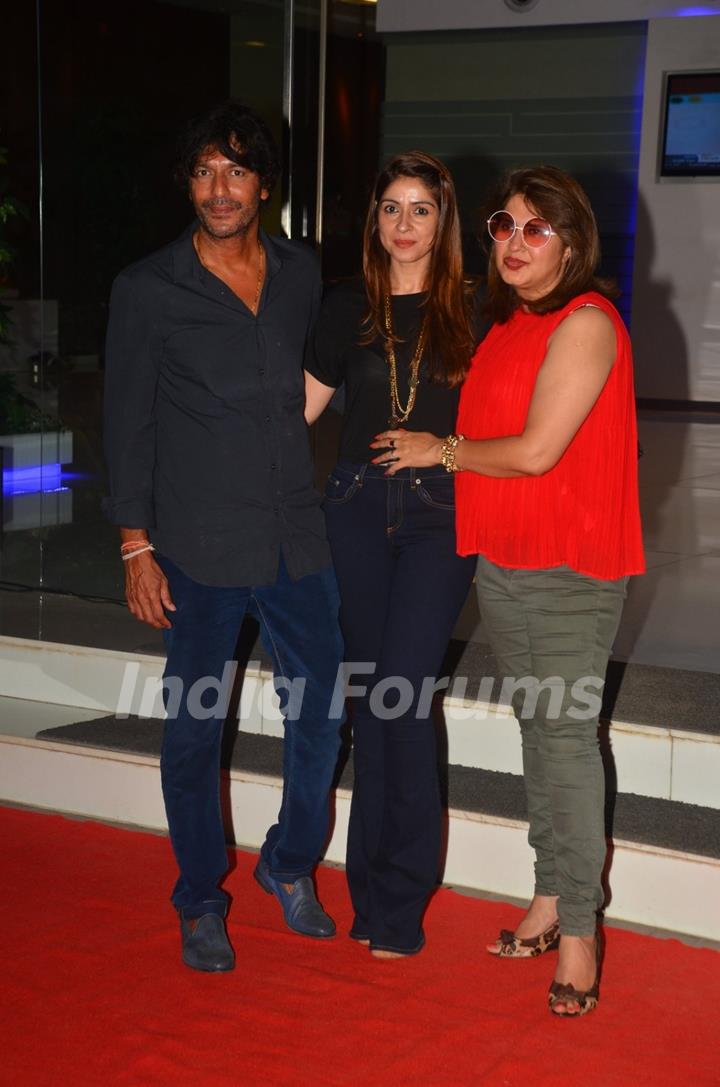 Chunky Pandey at Sajid Nadiadwala's Bash for 'Housefull 3'