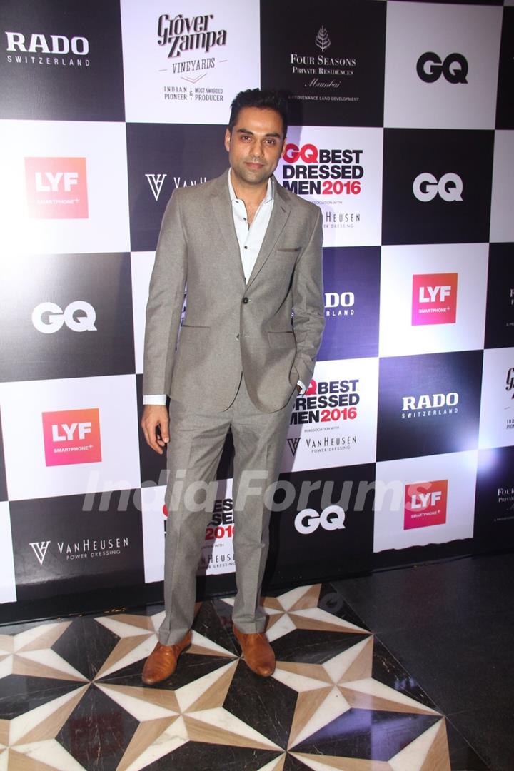 Abhay Deol Grace the 'GQ Best Dressed Men 2016' Event