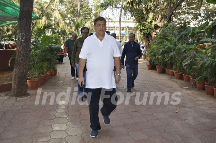 David Dhawan at Vikas Mohan's Prayer Meet