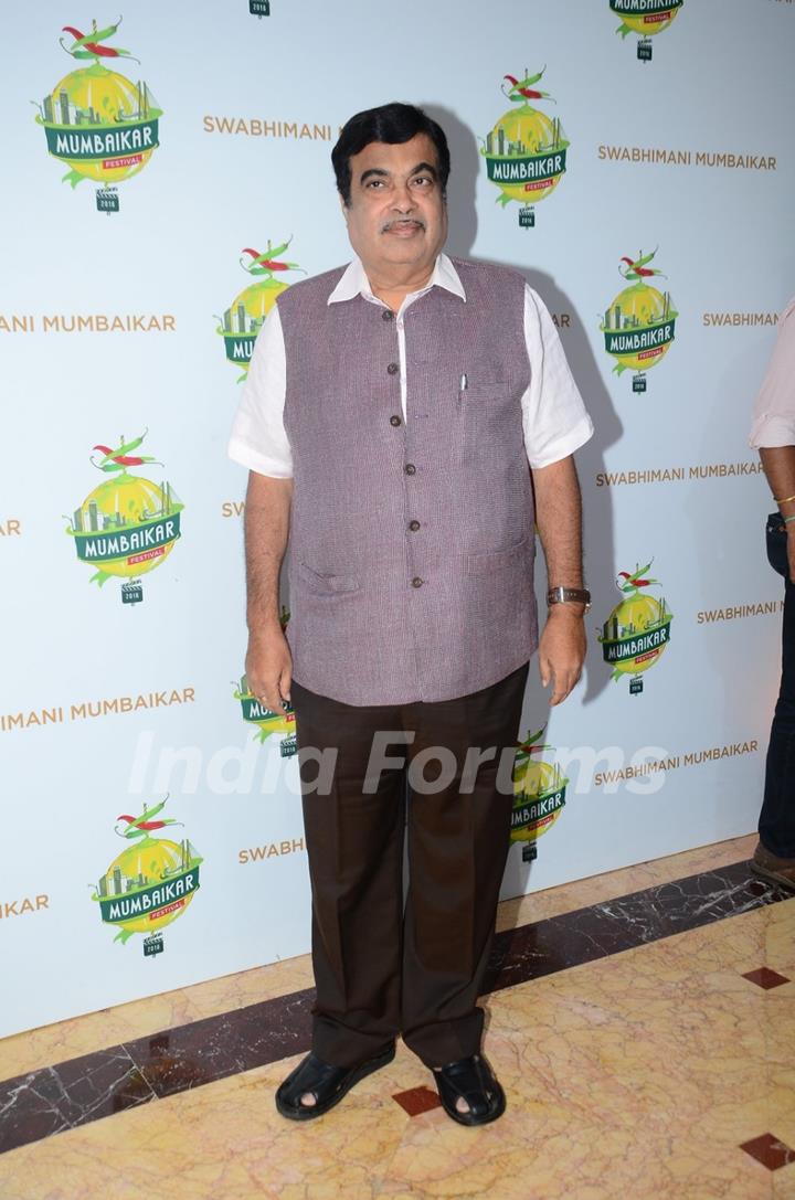 Nitin Gadkari at Swabhiman Mumbaikar Event