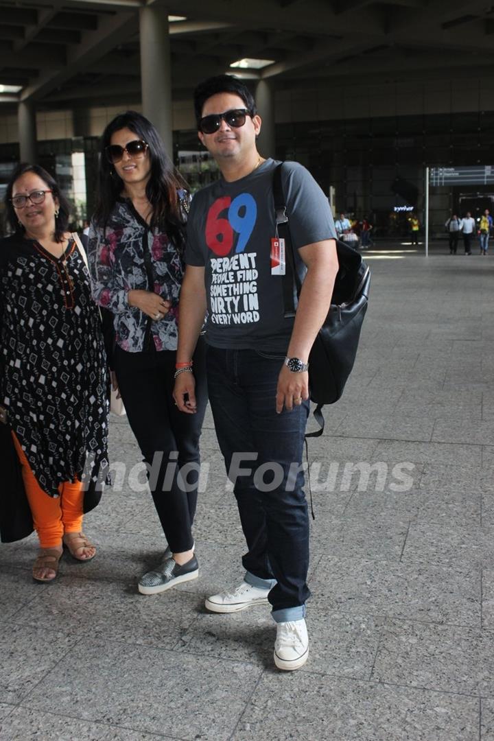 Swapnil Joshi Snapped at Airport