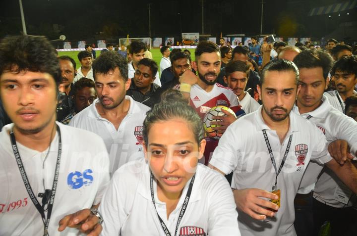 Virat Kohli at the Soccer Match !