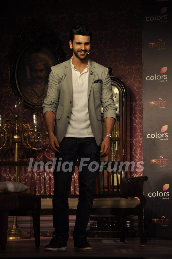 Vivek Dahiya at Colors TV's New Show 'Kavach'