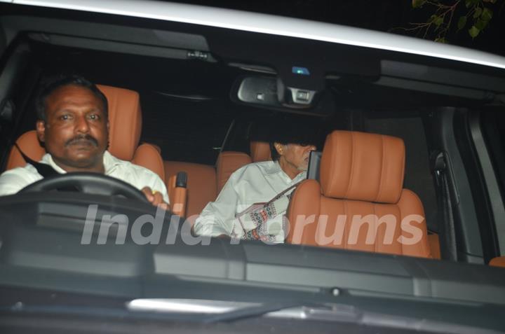 Amitabh Bachchan at Special Screening of 'TE3N'