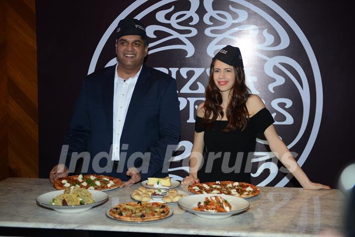 Kalki Koechlin at launch of Pizza Express in Delhi