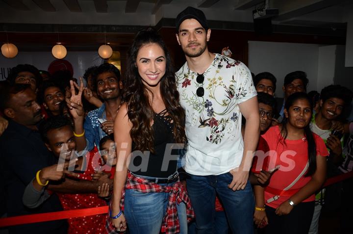 Sooraj Pancholi joins Lauren Gottlieb's 'Leap for Hunger' charity event on her 28th Birthday!