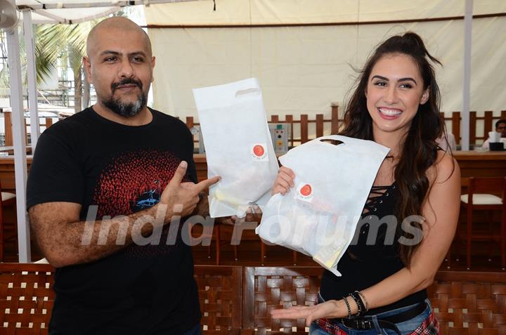 Vishal Dadlani at Lauren Gottlieb's 'Leap for Hunger' charity event on her 28th Birthday!