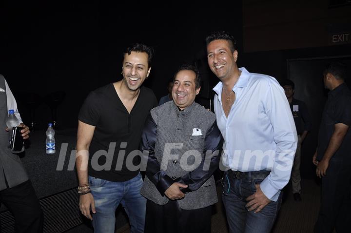 Salim- Sulaiman with Rahat Fateh Ali Khan at Launch of 'Dillagi' Music Video!