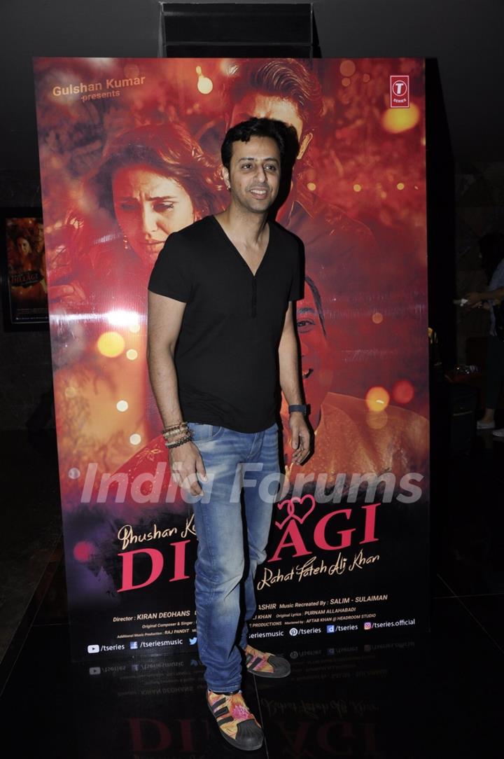 Salim Merchant at Launch of 'Dillagi' Music Video!