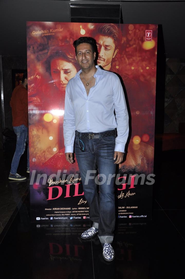 Sulaiman Merchant at Launch of 'Dillagi' Music Video!