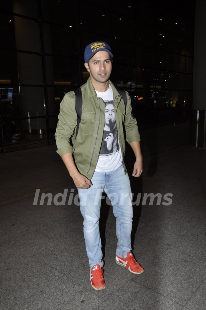 Airport Diaries: Varun Dhawan