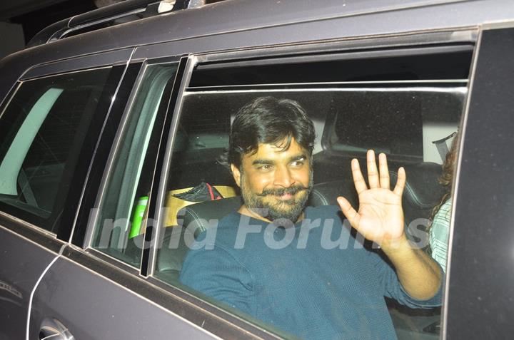 R Madhavan at Shilpa Shetty's Birthday Bash!