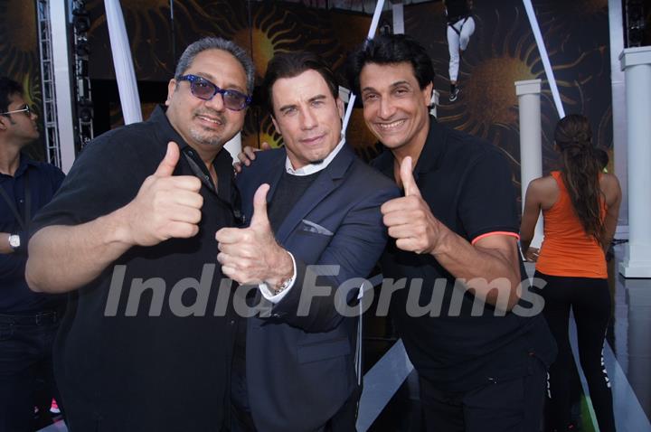 Shiamak Davar with John Travolta!