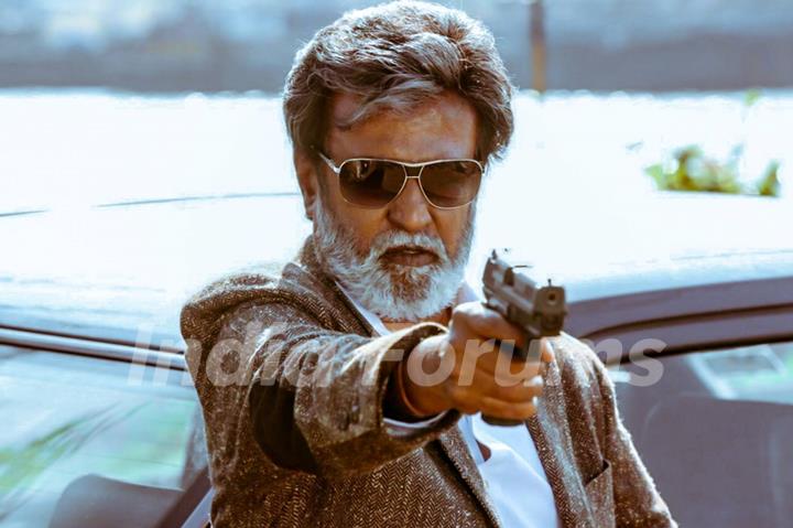 A Still of Rajinikanth from Kabali