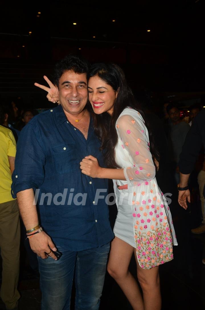 Deepak Tijori and Amyra Dastur at Special Screening of 'Do Lafzon Ki Kahani'