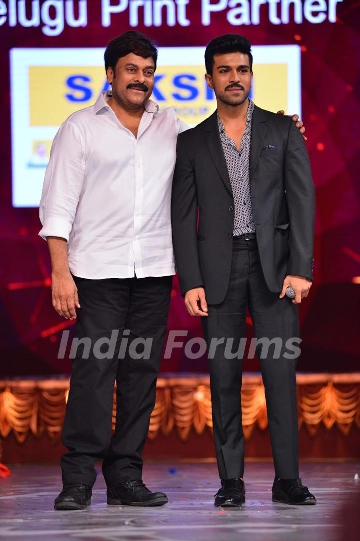 Ram Charan's Best moment at CineMAA awards with Chiranjeevi