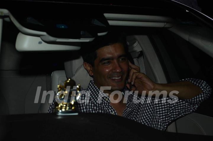 Manish Malhotra at Special Screening of Marathi film 'Sairat'