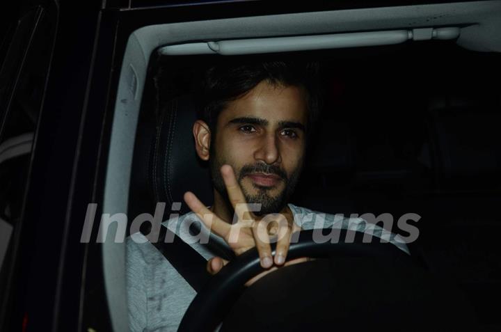 Karan Tacker at Special Screening of Marathi film 'Sairat'