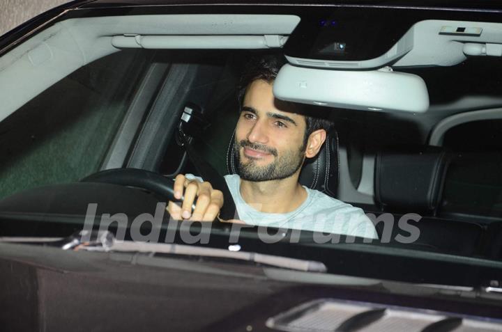 Karan Tacker at Special Screening of Marathi film 'Sairat'