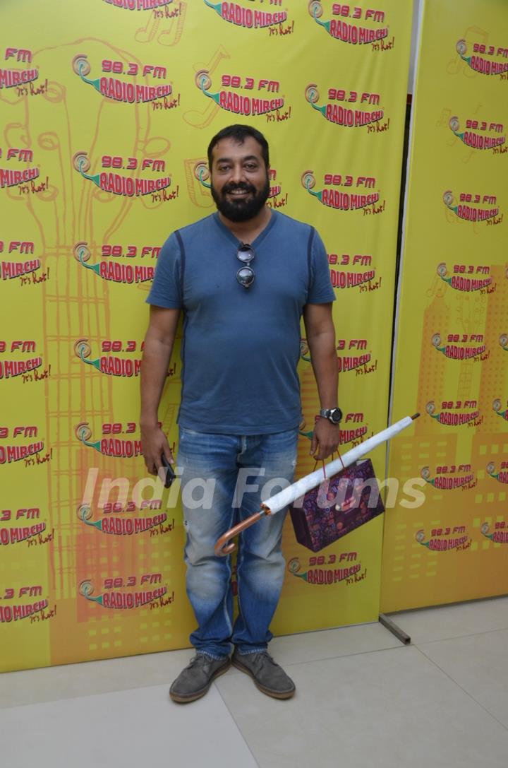 Anurag Kashyap at Promotions of 'Raman Raghav 2.0' on Radio Mirchi