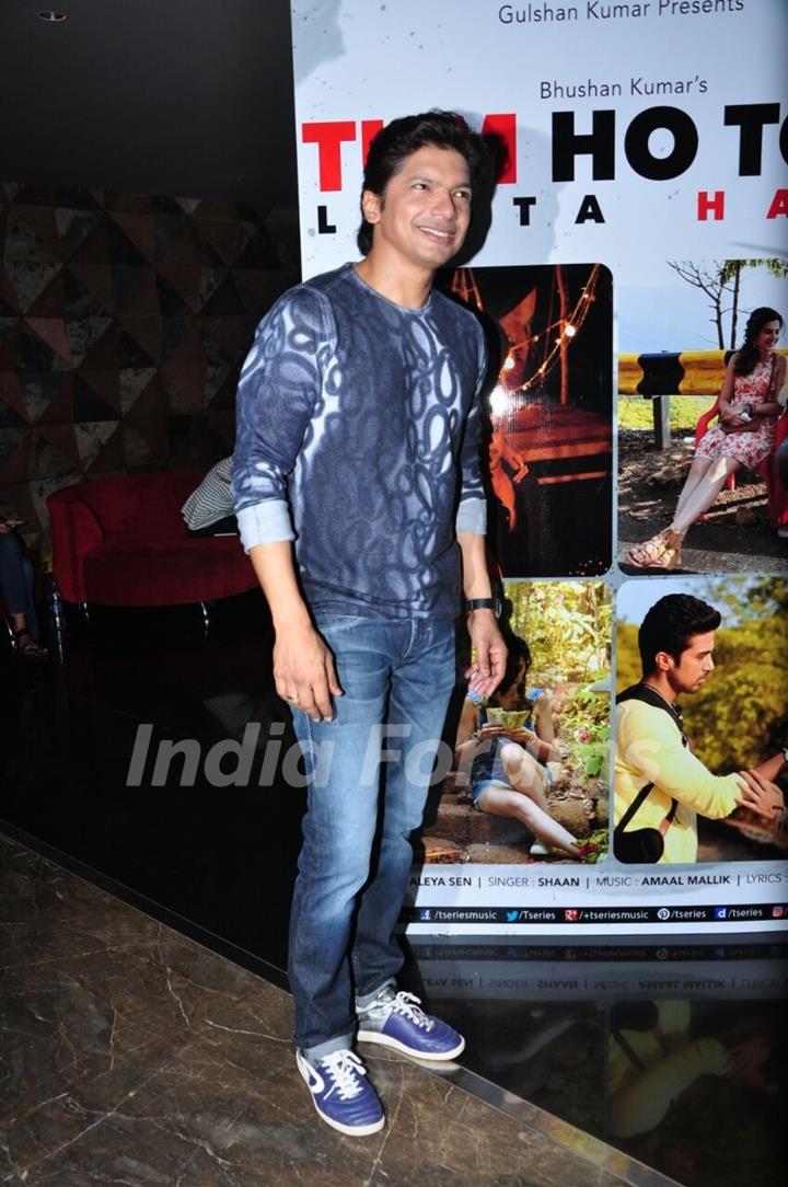 Singer Shaan at Launch of the Song 'Tum Ho To Lagta Hain'