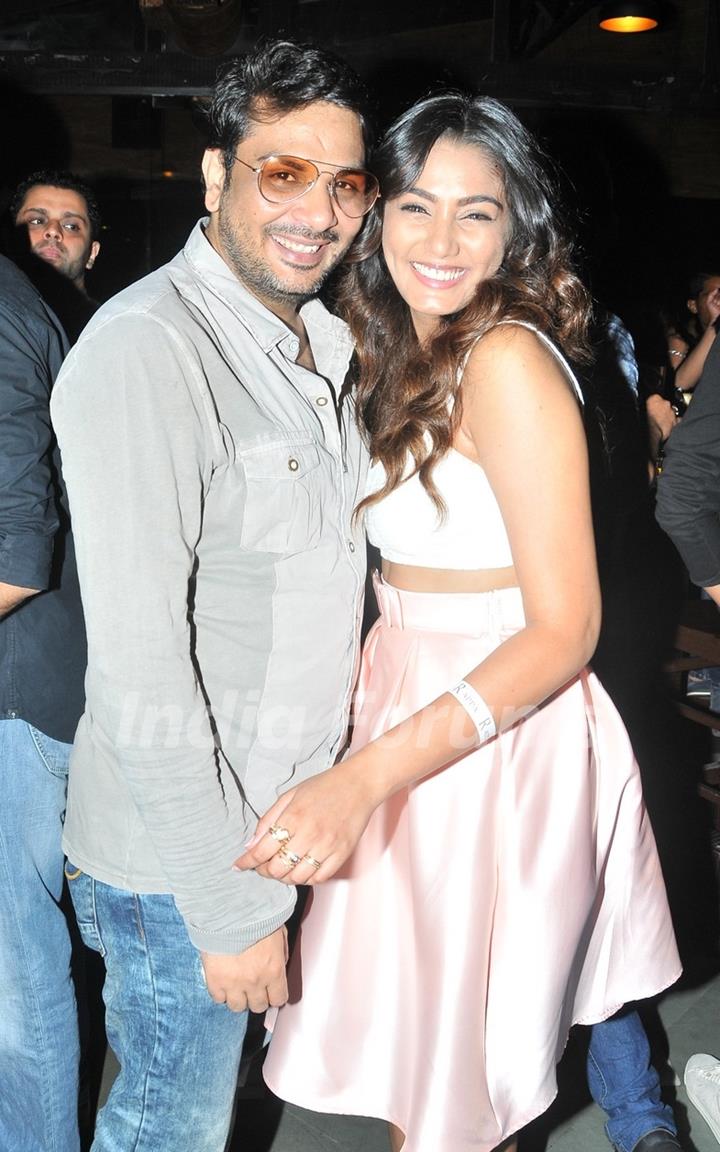 Mukesh Chhabra with Sana Khan at Birthday Bash!