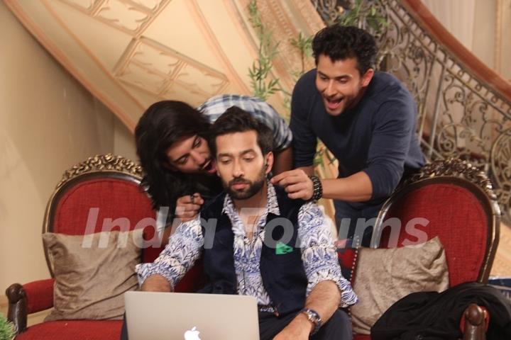 Nakuul Mehta, Leenesh Mattoon & Kunal Kulbhushan Jaisingh at Launch of Star Plus' New Show  'Ishqb