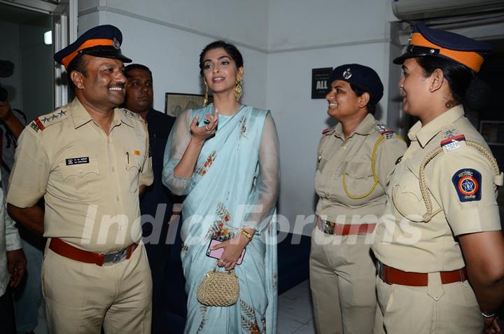 Sonam Kapoor Pays Tribute to Neerja Bhanot at a School Event