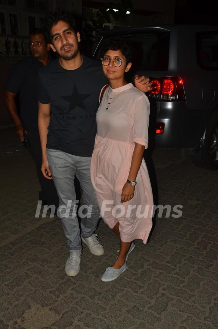 Kiran Rao Snapped with Ayan Mukerji