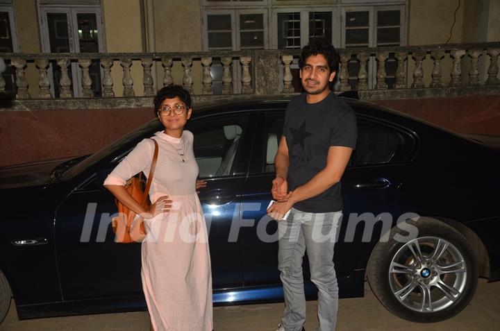 Kiran Rao Snapped with Ayan Mukerji